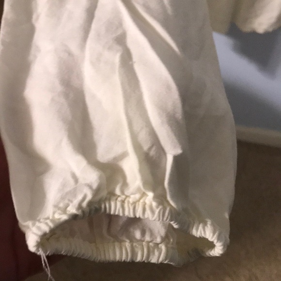 Pretty White Matilda Jane Flowy Blouse - Picture 5 of 5